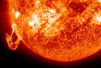 В сети появилось видео крупнейшей солнечной вспышки за последние 12 лет (видео)