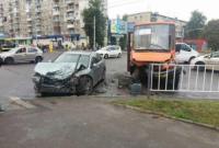 В результате ДТП с маршруткой во Львове травмированы 6 человек