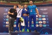 Украинцы завоевали три золотые медали на кадетском ЧМ по борьбе