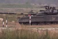 Соревнования танкистов: снайперская стрельба, вызов огня артиллерии, танковая карусель (видео)