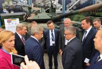 Оружейники Украины и Польши представили совместный продукт - модернизированный танк Т-72