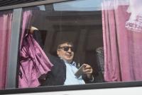 Укрзализныця запретила Интерсити отправляться из Перемышля, пока Саакашвили не сойдет с поезда