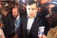 Саакашвили приехал во Львов, его лично встретил мэр Садовый