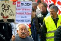 Во Франции начались забастовки против трудовой реформы Макрона