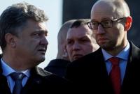 Порошенко и Яценюк договариваются об объединении в одну партию для участия в выборах - СМИ