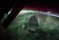 NASA опубликовало снимок северного сияния над Канадой