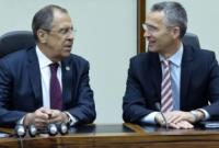 Лавров и Столтенберг обсудили перспективы отношений Россия-НАТО