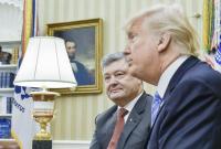 Трамп призвал Порошенко продолжить борьбу с коррупцией в Украине