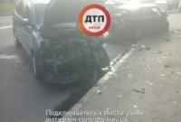 На Броварском проспекте в Киеве произошло "лобовое" ДТП