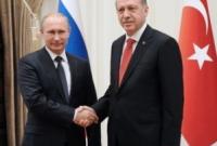 Эрдоган ожидает Путина в Турции в следующем году