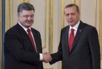 Р.Эрдоган - П.Порошенко: Турция поддерживает территориальную целостность Украины
