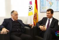 Скандал вокруг Зозули обсудили посол Украины в Испании и президент Ла Лиги