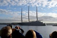 В Германии на воду спустили крупнейшую парусную яхту стоимостью 450 млн долларов