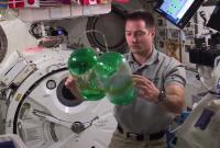 Астронавт ESA опубликовал видео эксперимента с водой в состоянии невесомости