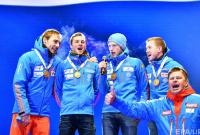 Организаторы ЧМ по биатлону перепутали гимн России на церемонии награждения
