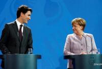 Меркель и Трюдо обсудили мощную поддержку Украины