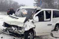 В результате ДТП в Винницкой области шесть человек попали в больницу