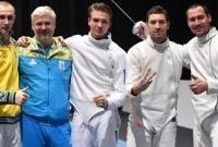 Сборная Украины завоевала "серебро" на этапе Кубка мира по фехтованию в Канаде