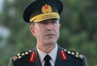 Глава Генштаба Турции заявил о достижении армией поставленных целей в Сирии