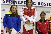 Украинка Кесар завоевала серебряную медаль на Гран-при по прыжкам в воду
