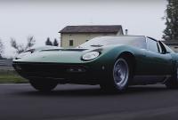 Отреставрированный Lamborghini 1971 года вывели на гоночную трассу (видео)