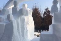 Снежная скульптура одесситов покорила китайское жюри