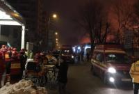 После пожара в клубе в Бухаресте в больницу доставили 41 человека