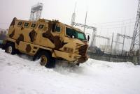 Украинский броневик Hulk прошел зимние испытания (видео)
