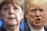 Д.Трамп и А.Меркель в беседе обсудили конфликт в Украине