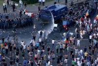 Столкновения в Румынии: 172 человека пострадали во время акции протеста