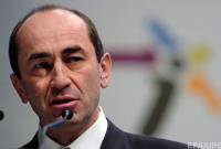 Экс-президента Армении выпустили из-под стражи