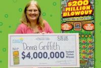 Американка следовала привычке и выиграла 4 млн долл. в лотерею