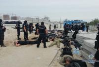 Полиция задержала около 40 вооруженных молодчиков на столичных Осокорках