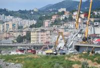 Итальянская компания обещает отстроить разрушенный мост в Генуе