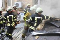 Горел ресторан: спасатели рассказали подробности пожара на Крещатике