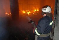 Масштабный пожар на складе ликвидирован во Львове