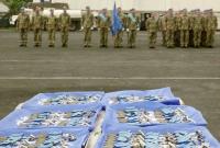 Украинских миротворцев в Конго наградили медалями ООН