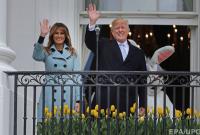 Дональд и пасхальный заяц. Семейство Трампов провело традиционный праздник в Белом доме