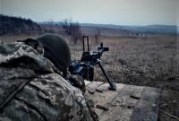 Боевики 20 раз обстреляли позиции ВСУ, ранен один военнослужащий