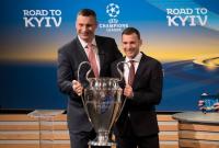 Виталий Кличко и Андрей Шевченко стали героями проморолика к финалу Лиги чемпионов