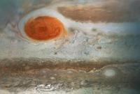 NASA опубликовало новый снимок Большого красного пятна на Юпитере