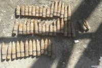 В Харьковской области полицейские изъяли у несовершеннолетних около 40 снарядов