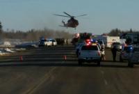 14 человек погибли в результате ДТП с участием автобуса молодежной хоккейной команды в Канаде