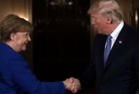 Трамп встретился с Меркель после обвинений в сторону Германии