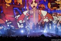 Концерт Gorillaz в Москве завершился досрочно из-за грозы