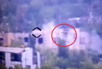 Волонтер обнародовал видео ликвидации огневой позиции боевиков