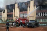 Во Львове загорелись здания спорткомплекса СКА: сообщают о взрывах патронов в тире