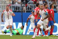 Сербия одержала тяжелую победу на старте ЧМ-2018