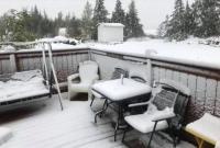 Восток Канады засыпало снегом