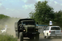 ОБСЕ зафиксировала колонны грузовиков боевиков в Луганске